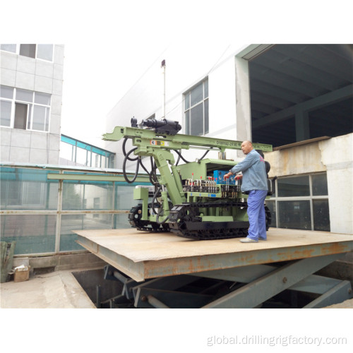 Compressor Drilling Machine Crawler Gold Coal Mine Rotary Drilling Rig Supplier